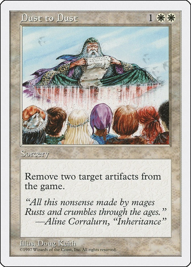 Image for Dust to Dust - Magic: The Gathering