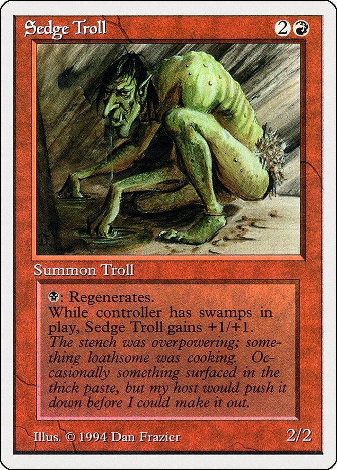 Image for Sedge Troll (174) (SUM) - Magic: The Gathering