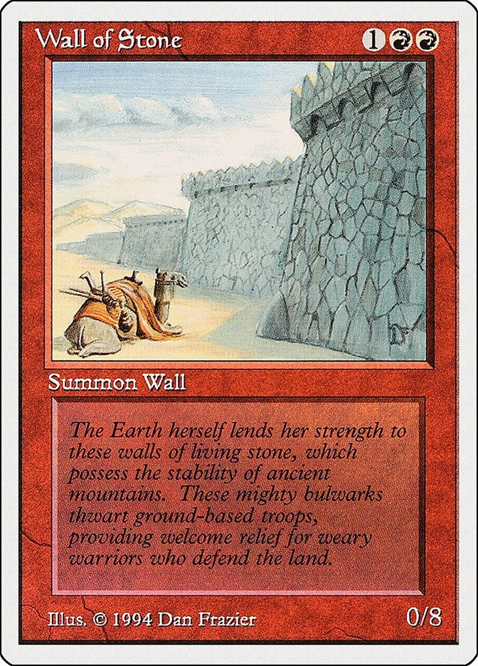Image for Wall of Stone (184) - Magic: The Gathering