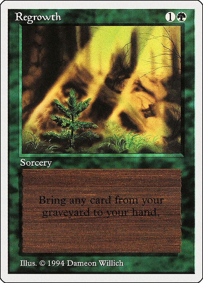 Image for Regrowth (214) - Magic: The Gathering