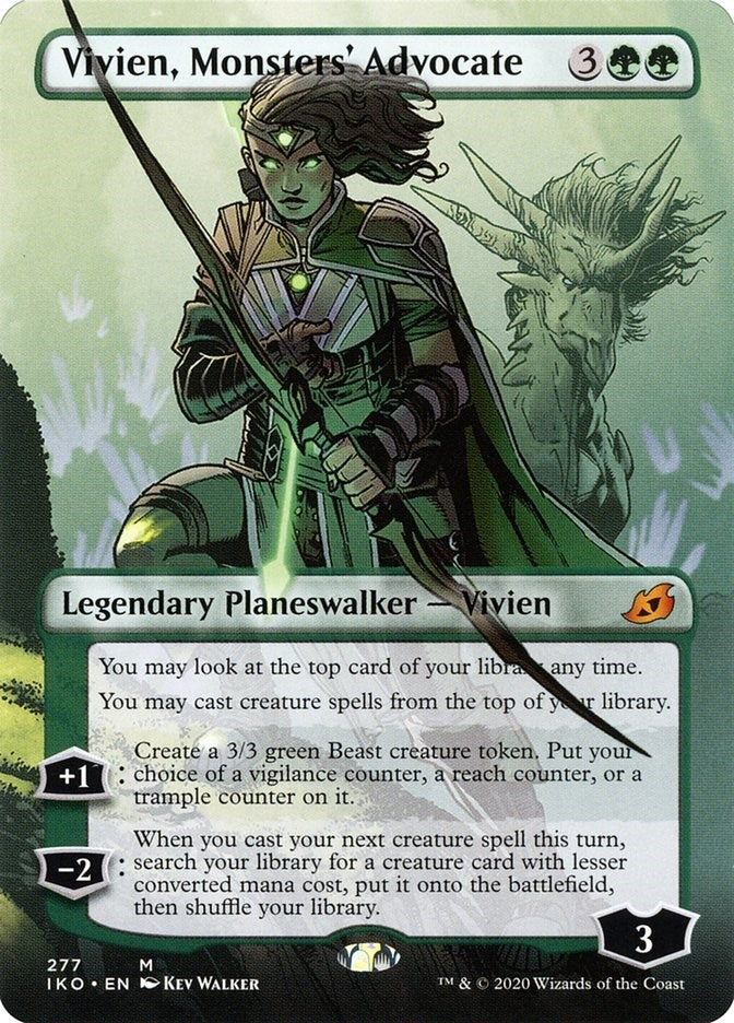 Image for Vivien, Monsters' Advocate (Borderless) (277) - Magic: The Gathering