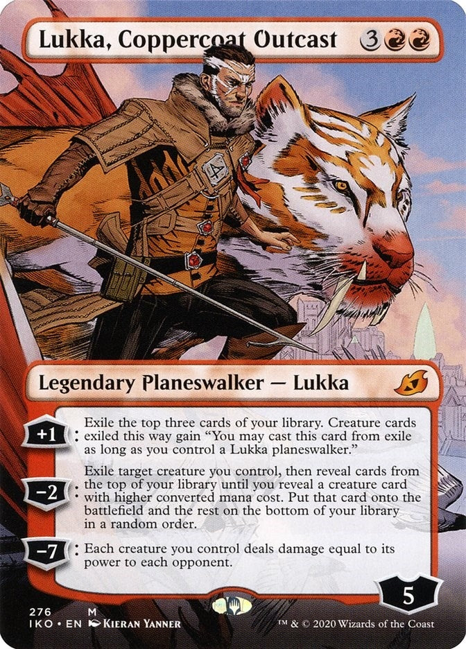 Image for Lukka, Coppercoat Outcast (Borderless) (276) - Magic: The Gathering