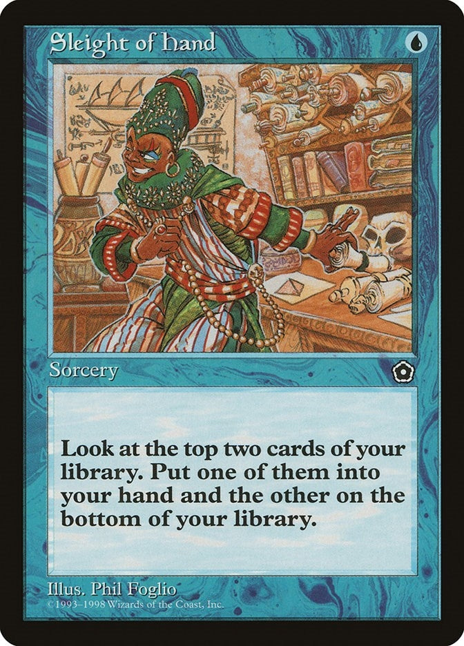 Image for Sleight of Hand - Magic: The Gathering