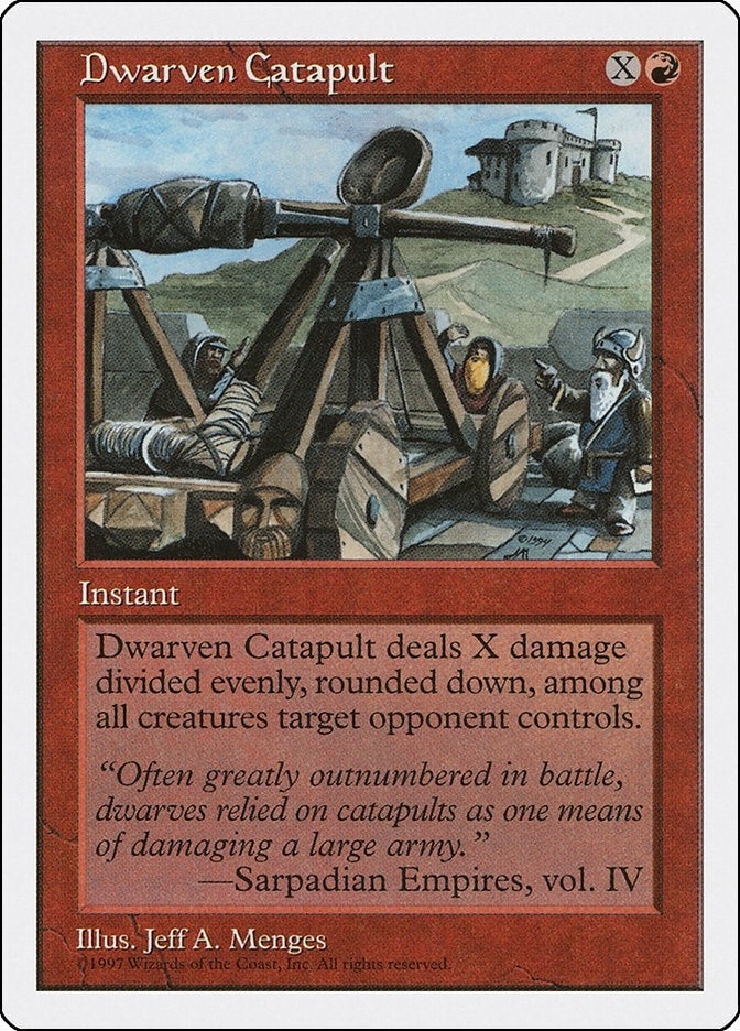 Image for Dwarven Catapult - Magic: The Gathering