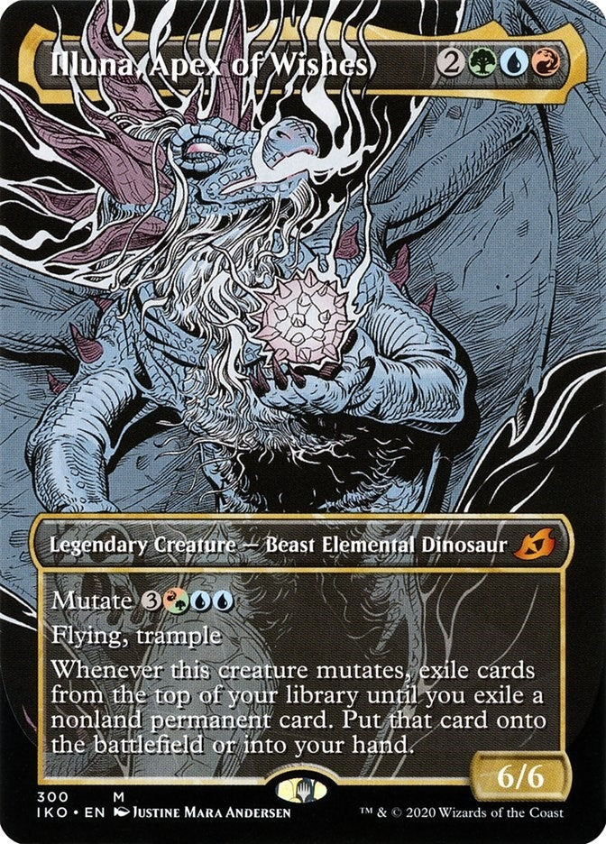 Image for Illuna, Apex of Wishes (Showcase) (300) - Magic: The Gathering