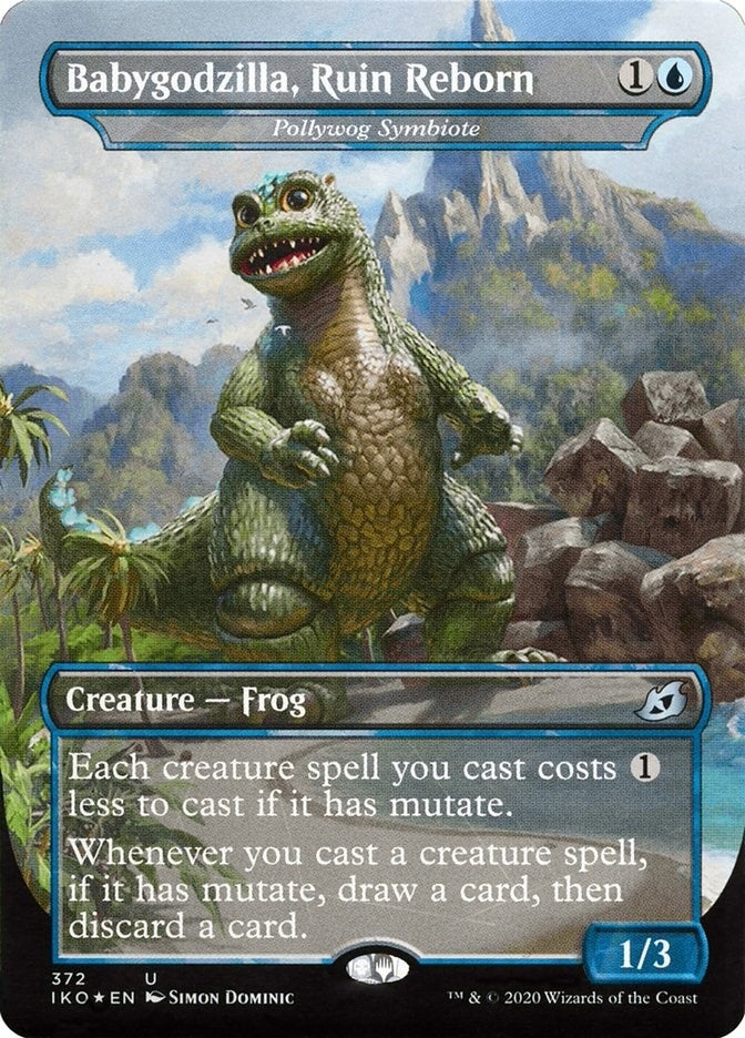 Image for Babygodzilla, Ruin Reborn - Pollywog Symbiote (372) - Magic: The Gathering