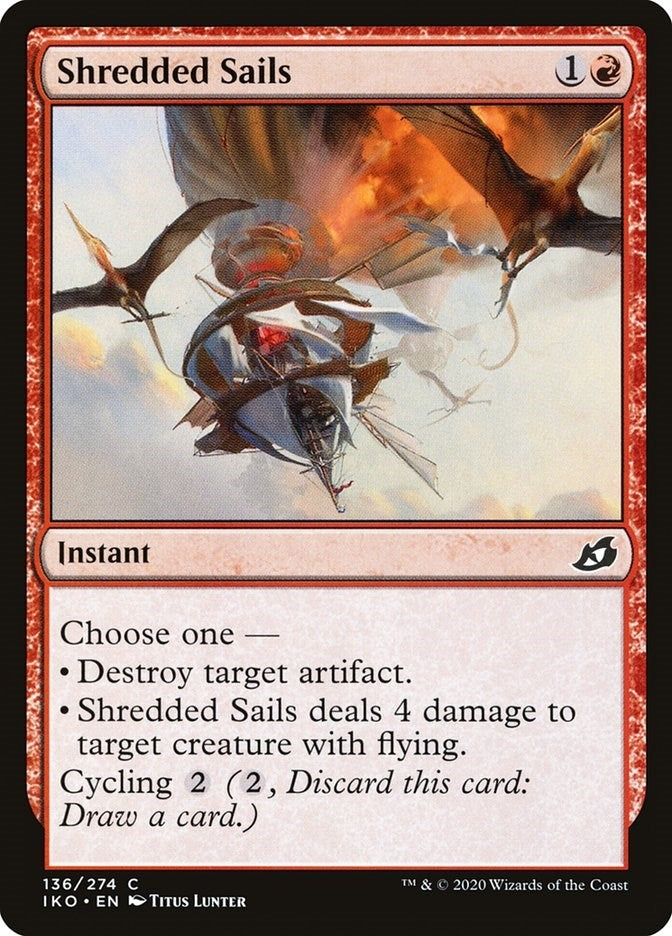 Image for Shredded Sails (136) - Magic: The Gathering
