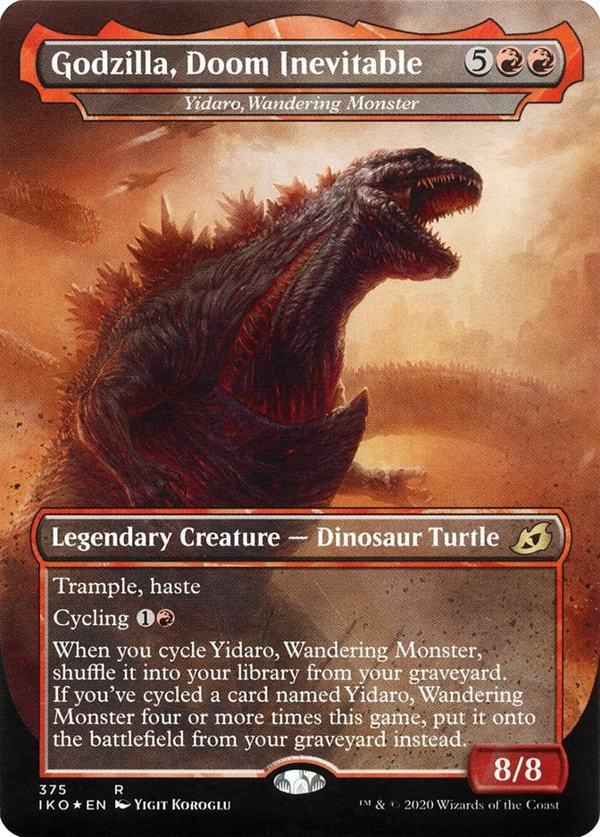 Image for Godzilla, Doom Inevitable - Yidaro, Wandering Monster (375) (IKO) - Magic: The Gathering