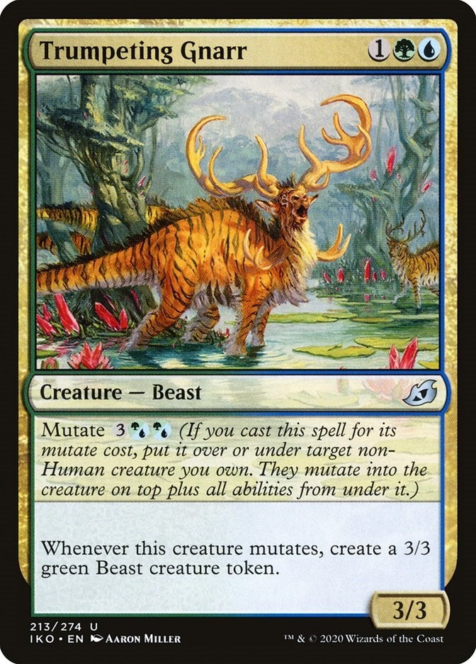 Image for Trumpeting Gnarr (213) - Magic: The Gathering