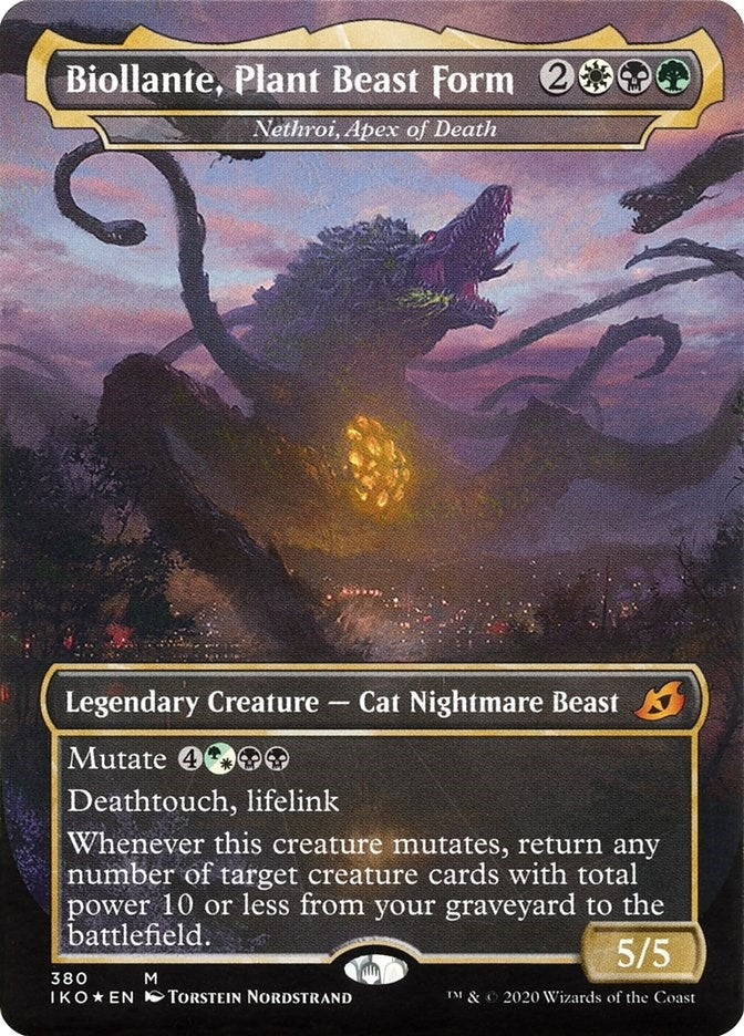 Image for Biollante, Plant Beast Form - Nethroi, Apex of Death (380) - Magic: The Gathering
