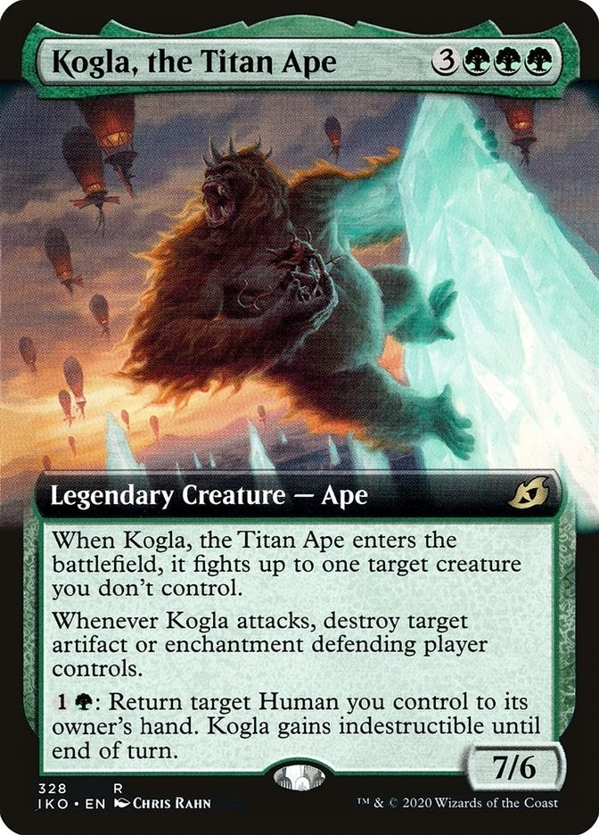 Image for Kogla, the Titan Ape (Extended Art) (328) - Magic: The Gathering