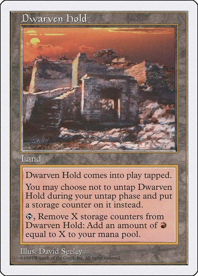 Image for Dwarven Hold - Magic: The Gathering