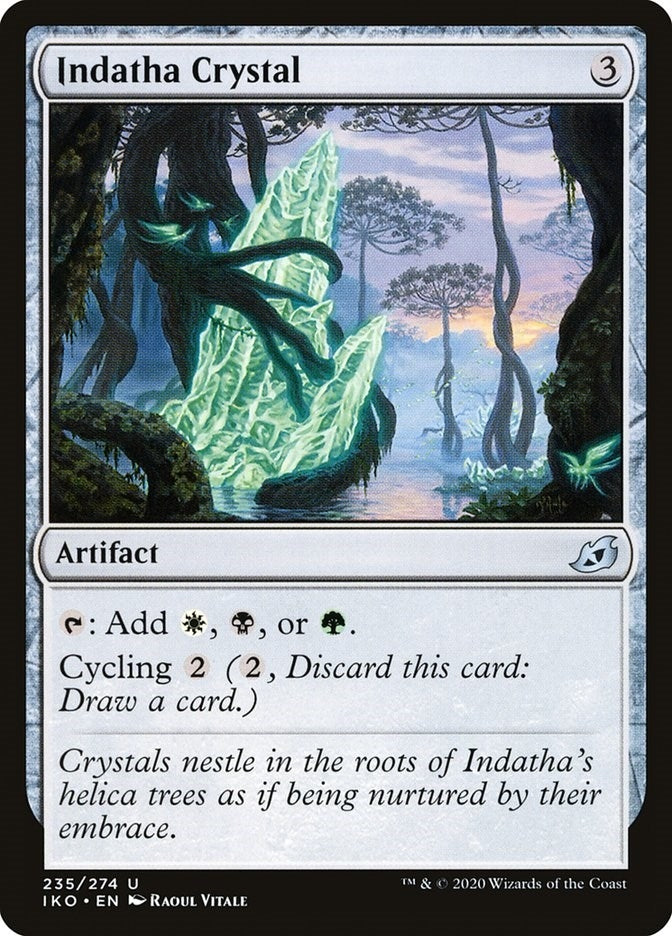 Image for Indatha Crystal (235) (IKO) - Magic: The Gathering