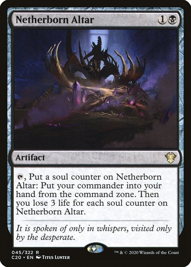 Image for Netherborn Altar (45) - Magic: The Gathering