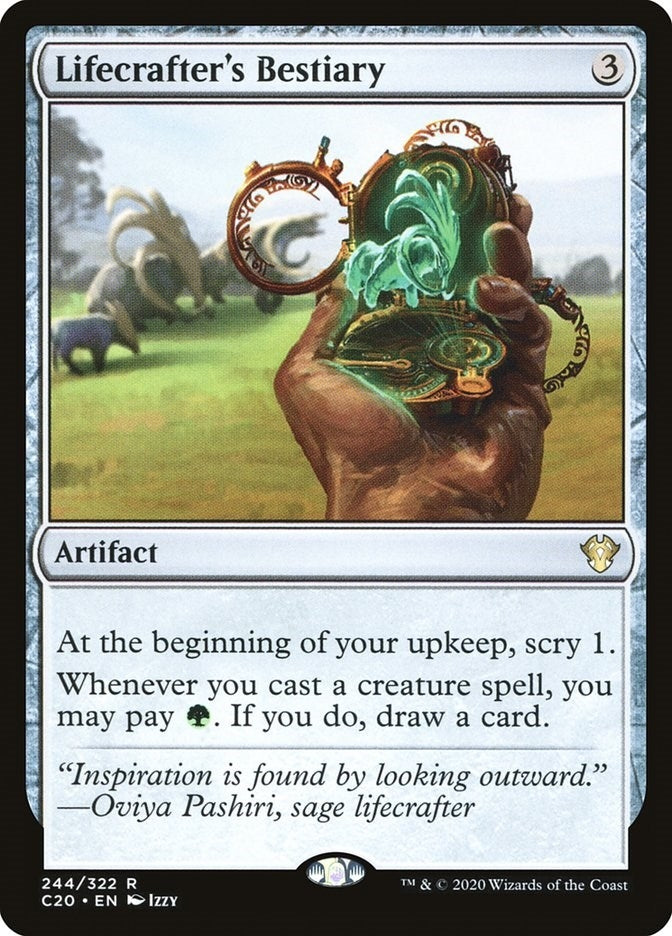 Image for Lifecrafter's Bestiary (244) - Magic: The Gathering