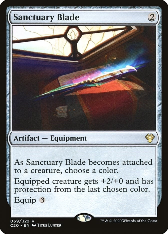 Image for Sanctuary Blade (69) - Magic: The Gathering