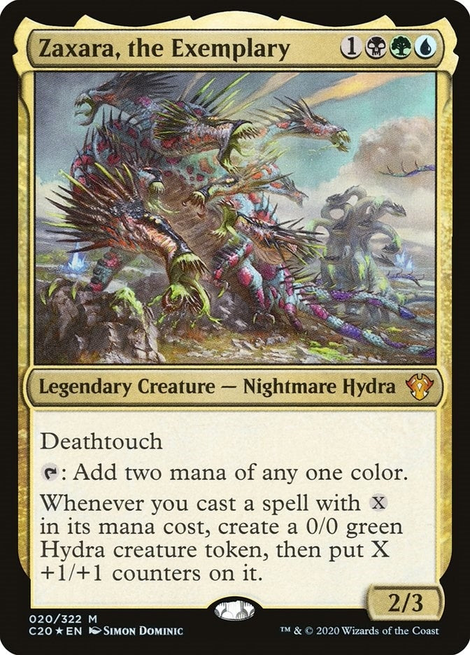 Image for Zaxara, the Exemplary (20) - Magic: The Gathering