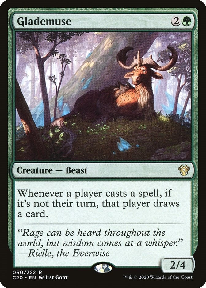 Image for Glademuse (60) - Magic: The Gathering