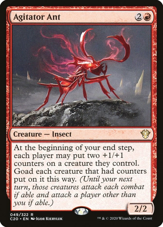 Image for Agitator Ant (49) (C20) - Magic: The Gathering