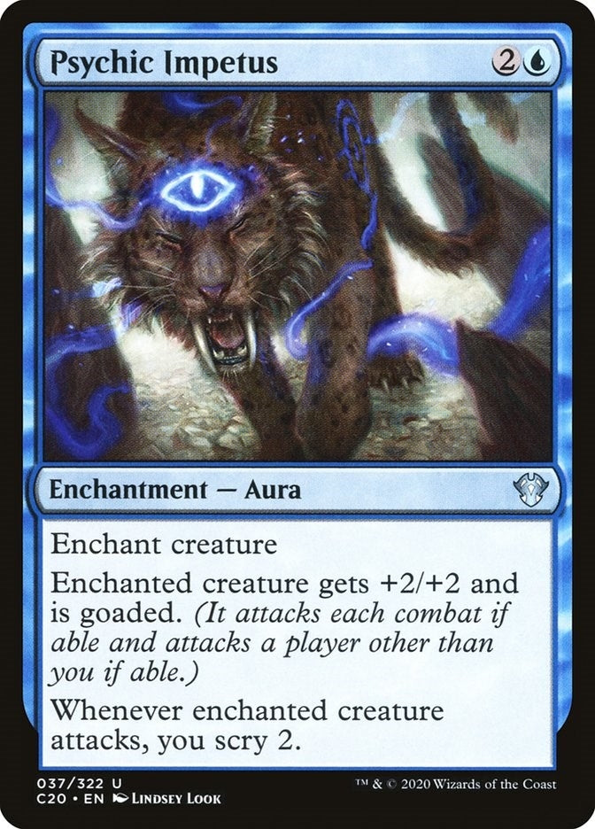 Image for Psychic Impetus (37) - Magic: The Gathering