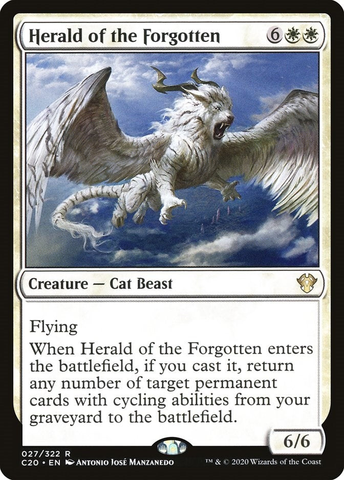 Image for Herald of the Forgotten (27) - Magic: The Gathering