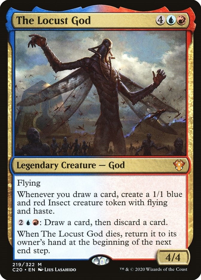 Image for The Locust God (219) - Magic: The Gathering
