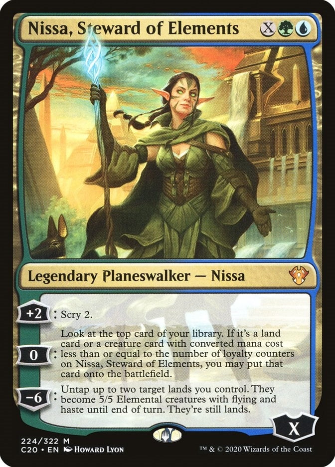 Image for Nissa, Steward of Elements (224) - Magic: The Gathering