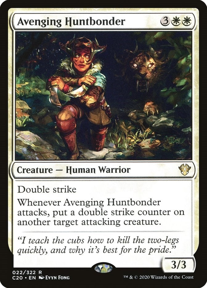 Image for Avenging Huntbonder (22) - Magic: The Gathering