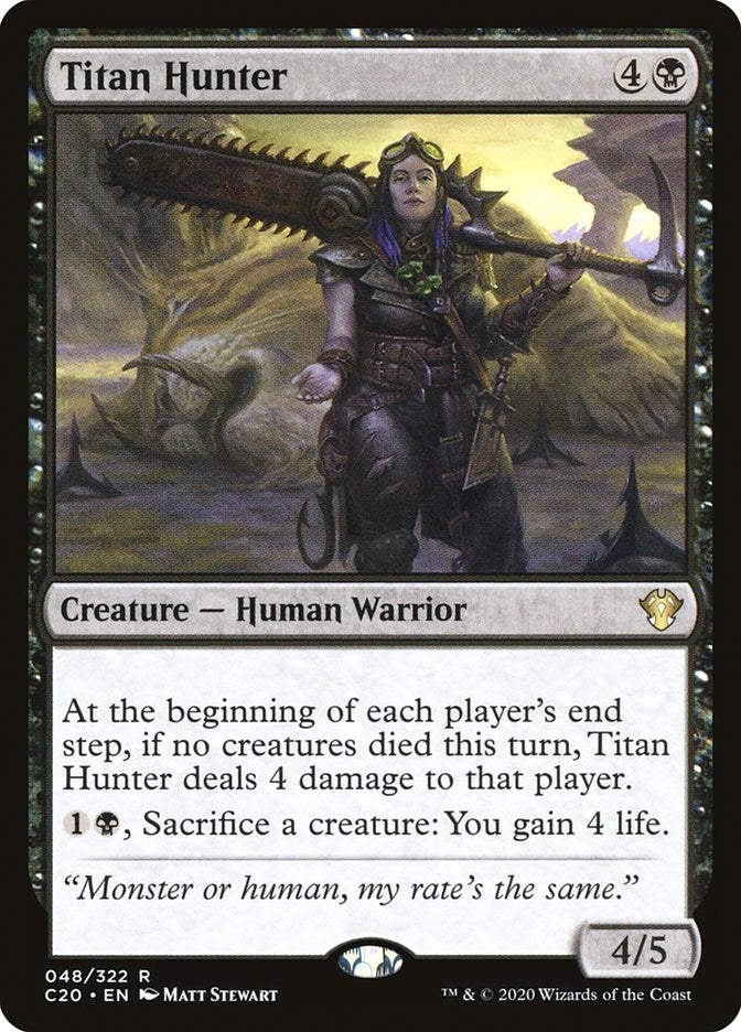 Image for Titan Hunter (48) - Magic: The Gathering
