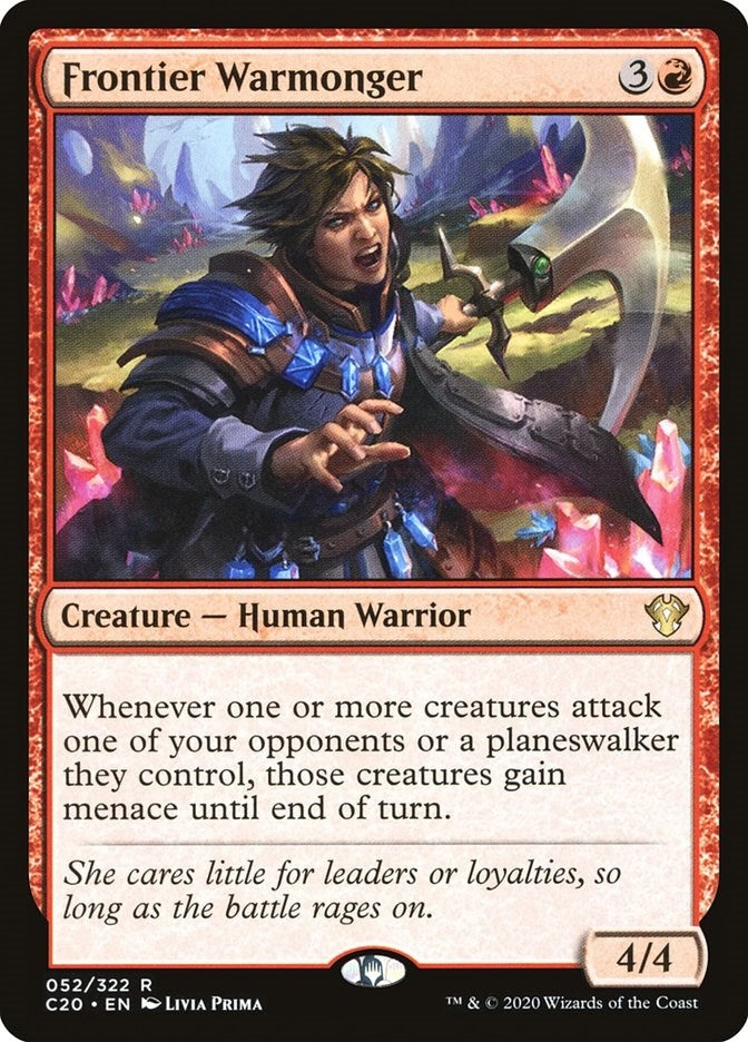 Image for Frontier Warmonger (52) - Magic: The Gathering