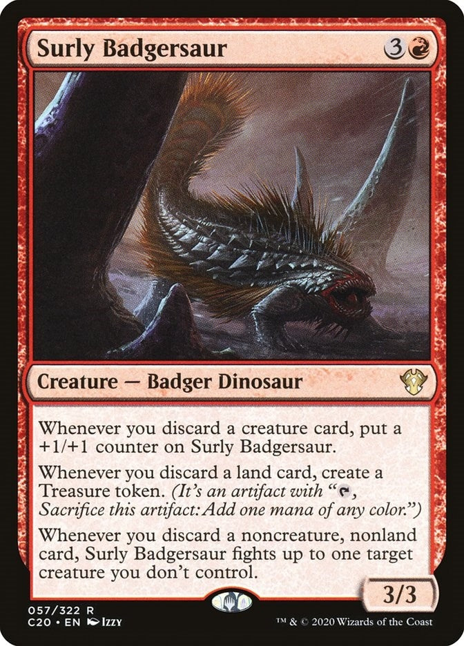 Image for Surly Badgersaur (57) - Magic: The Gathering