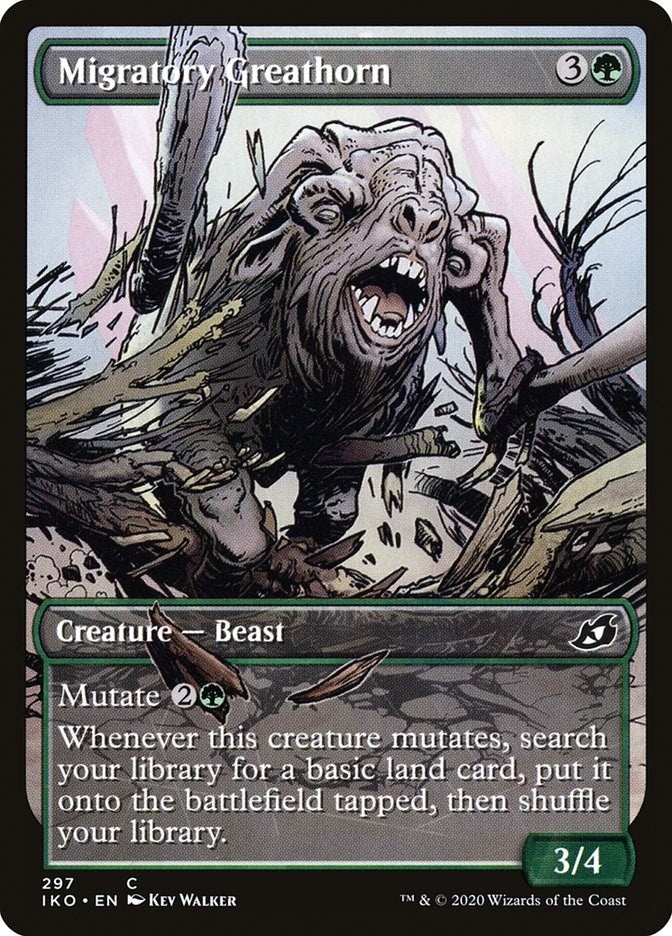 Image for Migratory Greathorn (Showcase) (297) - Magic: The Gathering