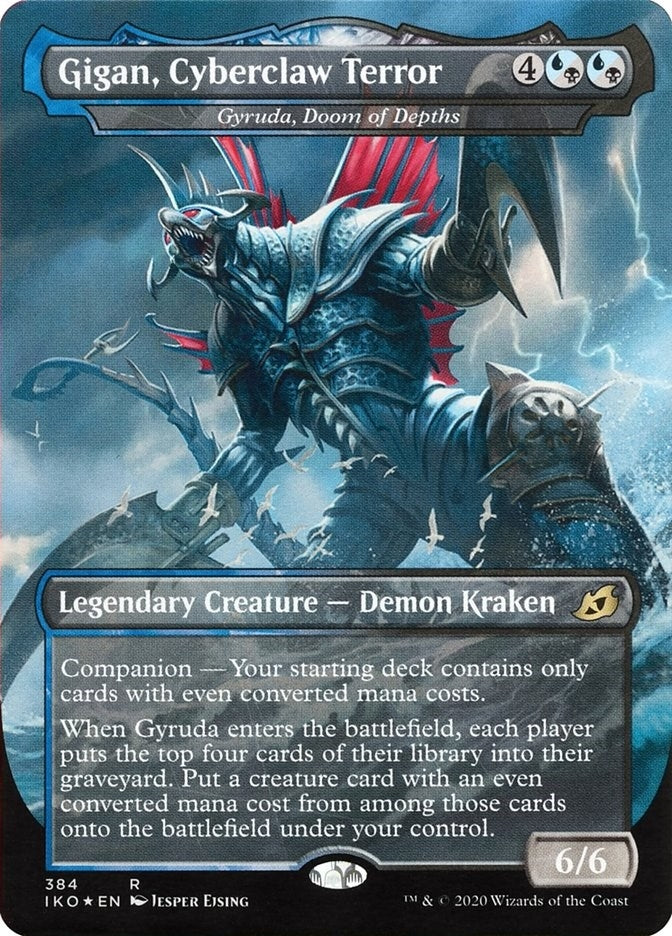 Image for Gigan, Cyberclaw Terror - Gyruda, Doom of Depths (384) - Magic: The Gathering
