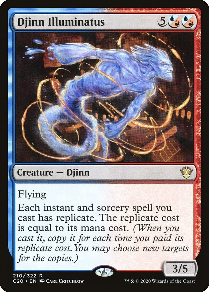 Image for Djinn Illuminatus (210) - Magic: The Gathering