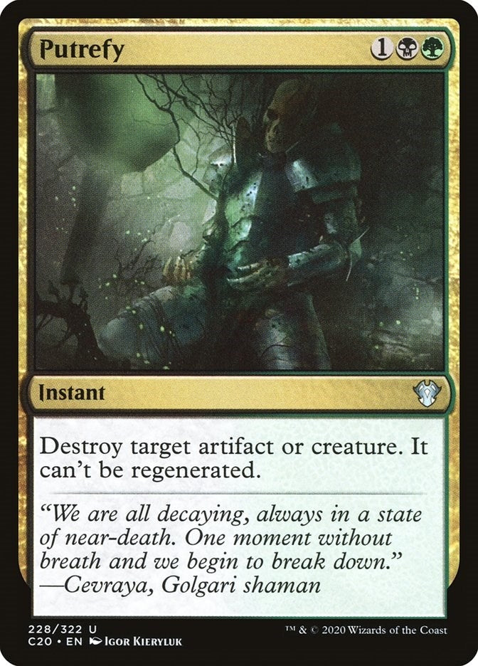 Image for Putrefy (228) - Magic: The Gathering