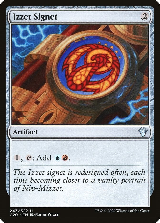 Image for Izzet Signet (243) - Magic: The Gathering