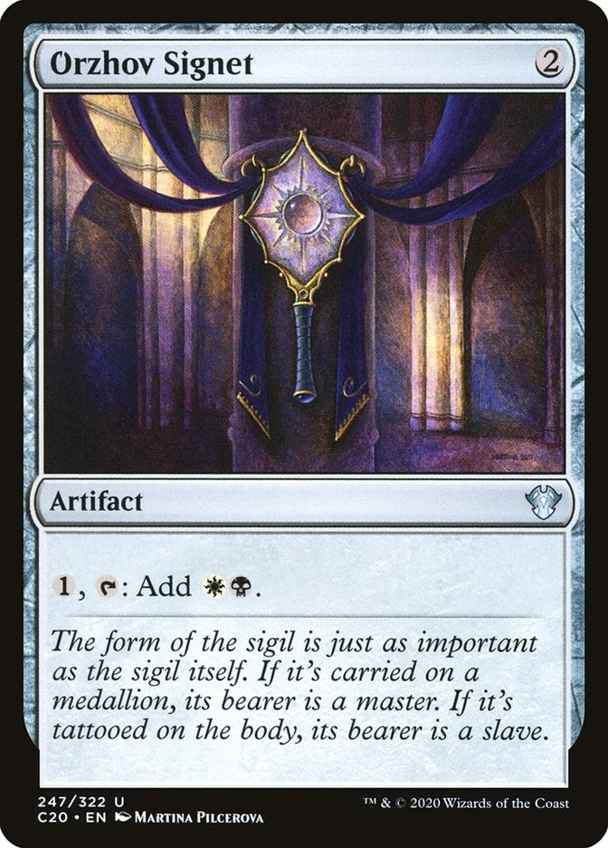 Image for Orzhov Signet (247) - Magic: The Gathering
