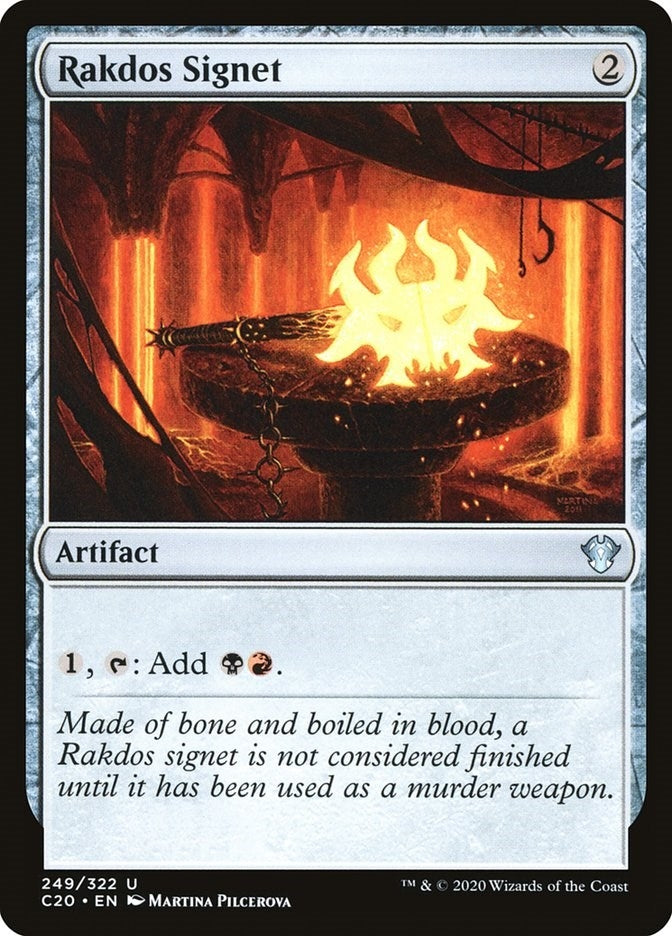 Image for Rakdos Signet (249) - Magic: The Gathering