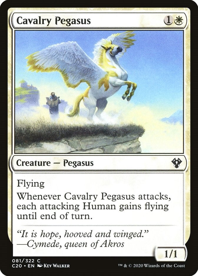 Image for Cavalry Pegasus (81) - Magic: The Gathering