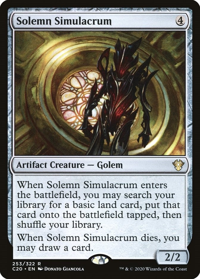 Image for Solemn Simulacrum (253) - Magic: The Gathering