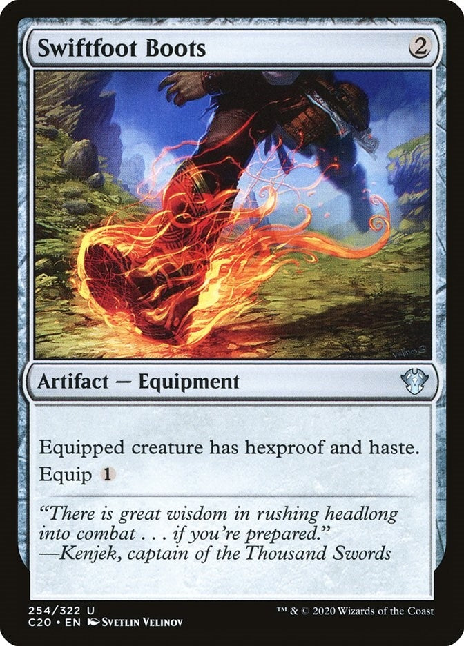 Image for Swiftfoot Boots (254) - Magic: The Gathering
