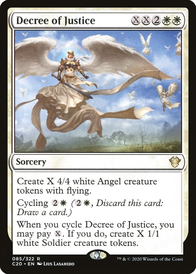 Image for Decree of Justice (85) - Magic: The Gathering