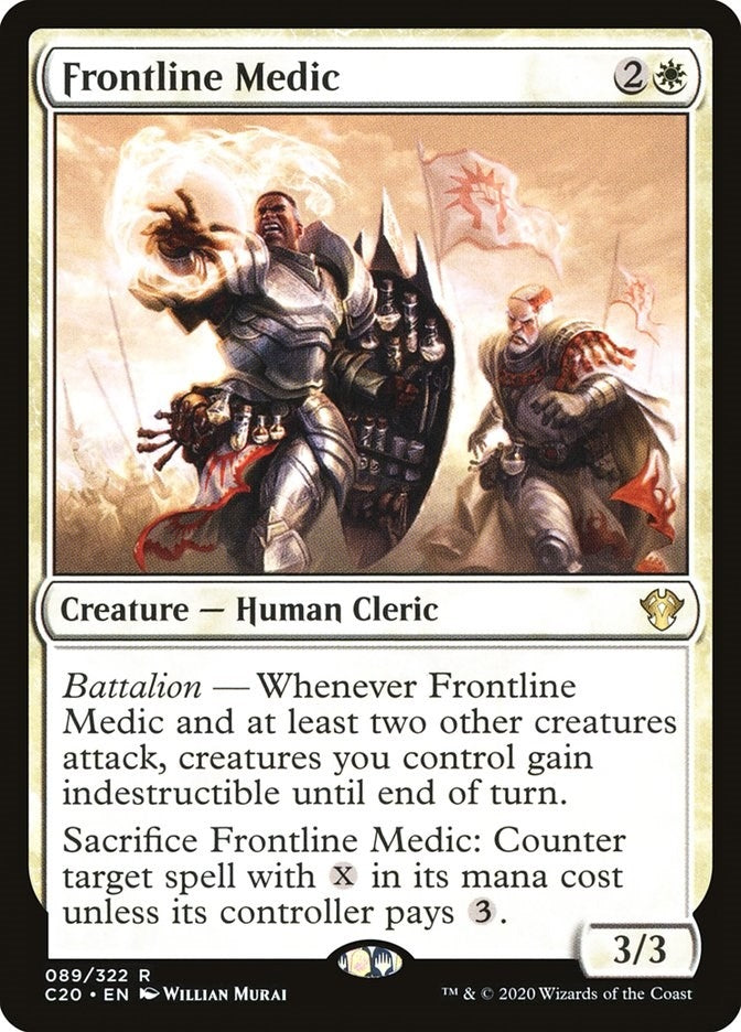 Image for Frontline Medic (89) - Magic: The Gathering