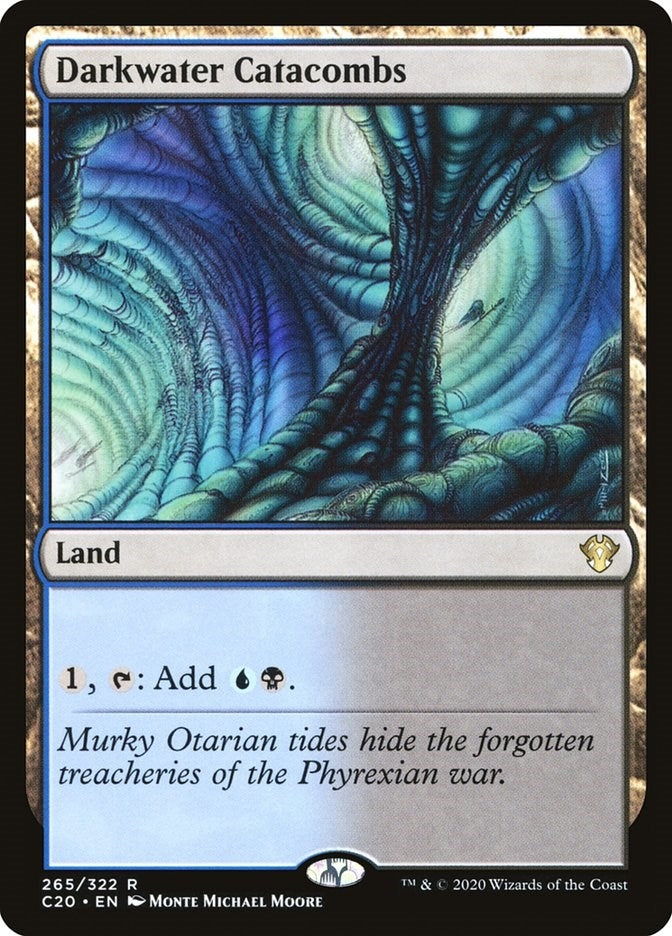 Image for Darkwater Catacombs (265) - Magic: The Gathering
