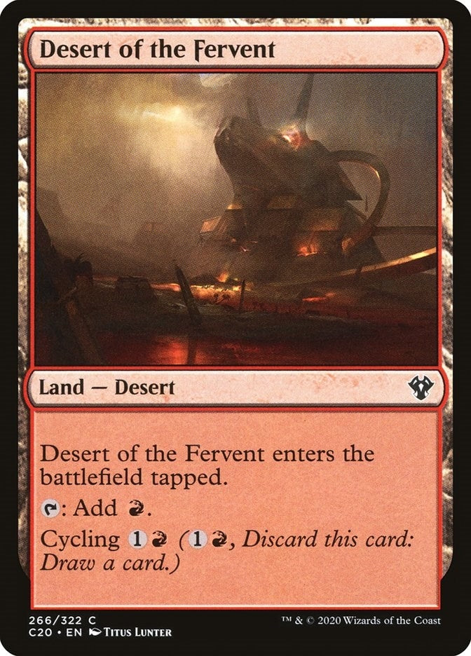 Image for Desert of the Fervent (266) - Magic: The Gathering