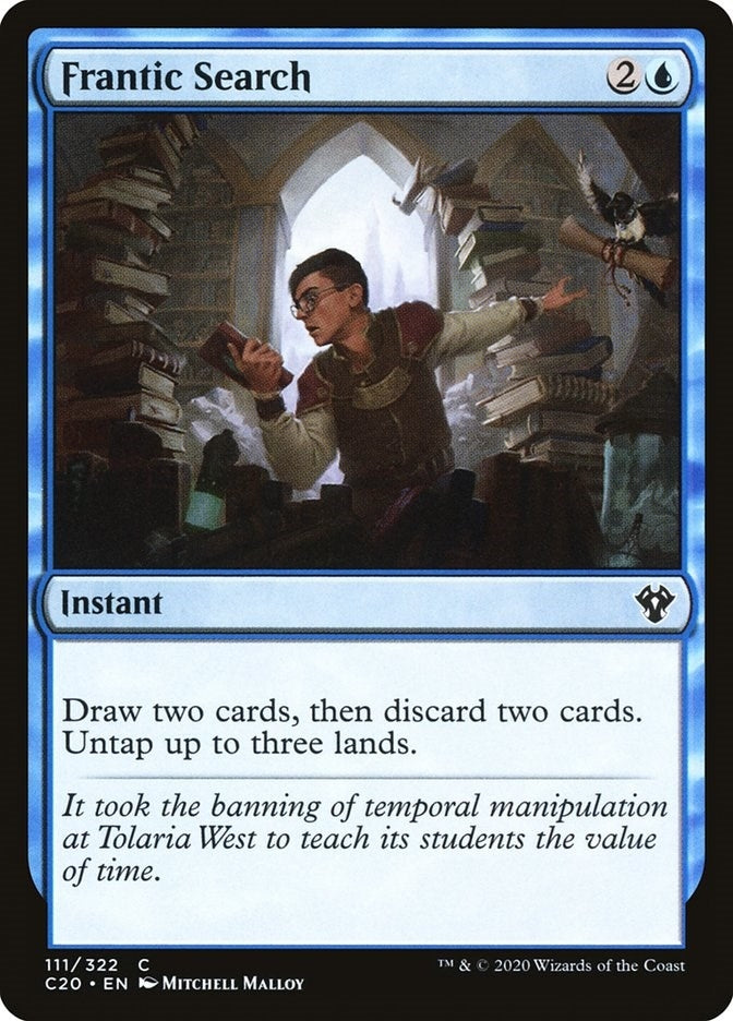 Image for Frantic Search (111) - Magic: The Gathering