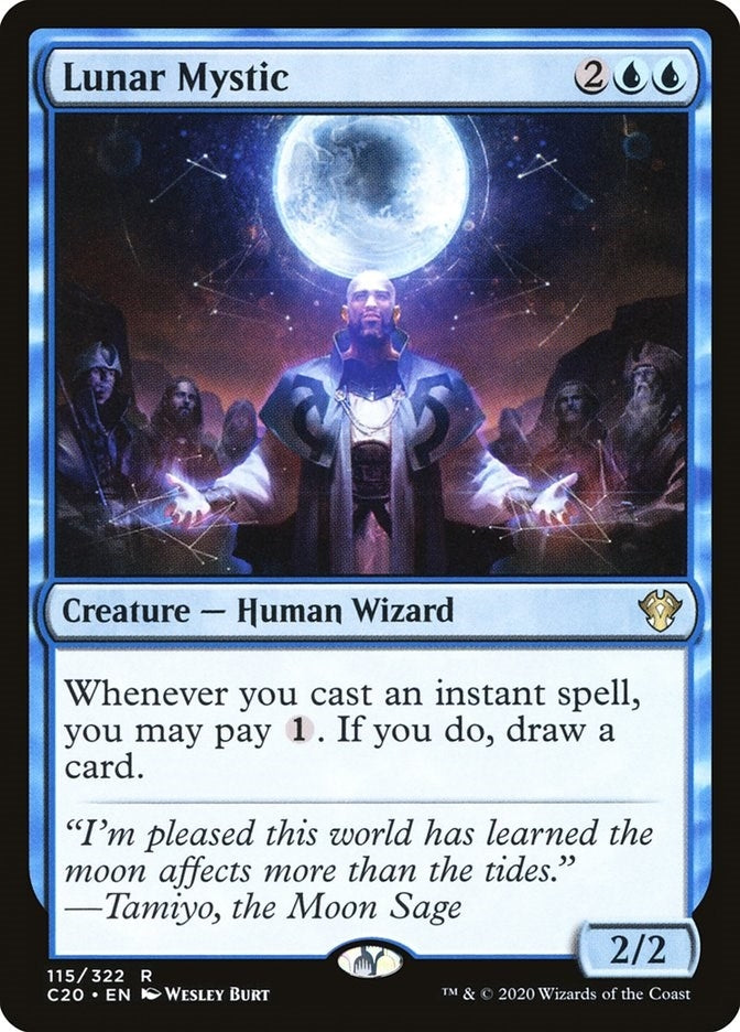 Image for Lunar Mystic (115) - Magic: The Gathering
