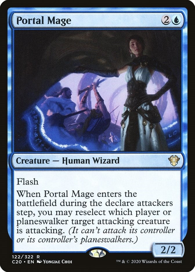 Image for Portal Mage (122) - Magic: The Gathering