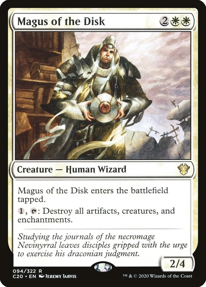 Image for Magus of the Disk (94) - Magic: The Gathering
