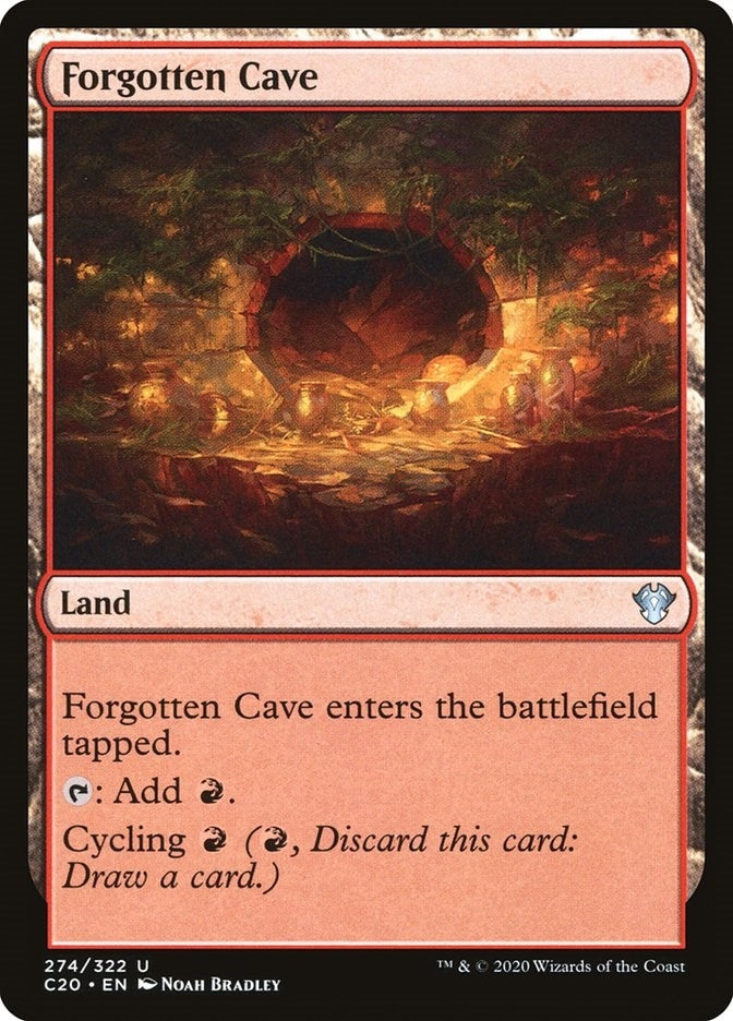 Image for Forgotten Cave (274) - Magic: The Gathering